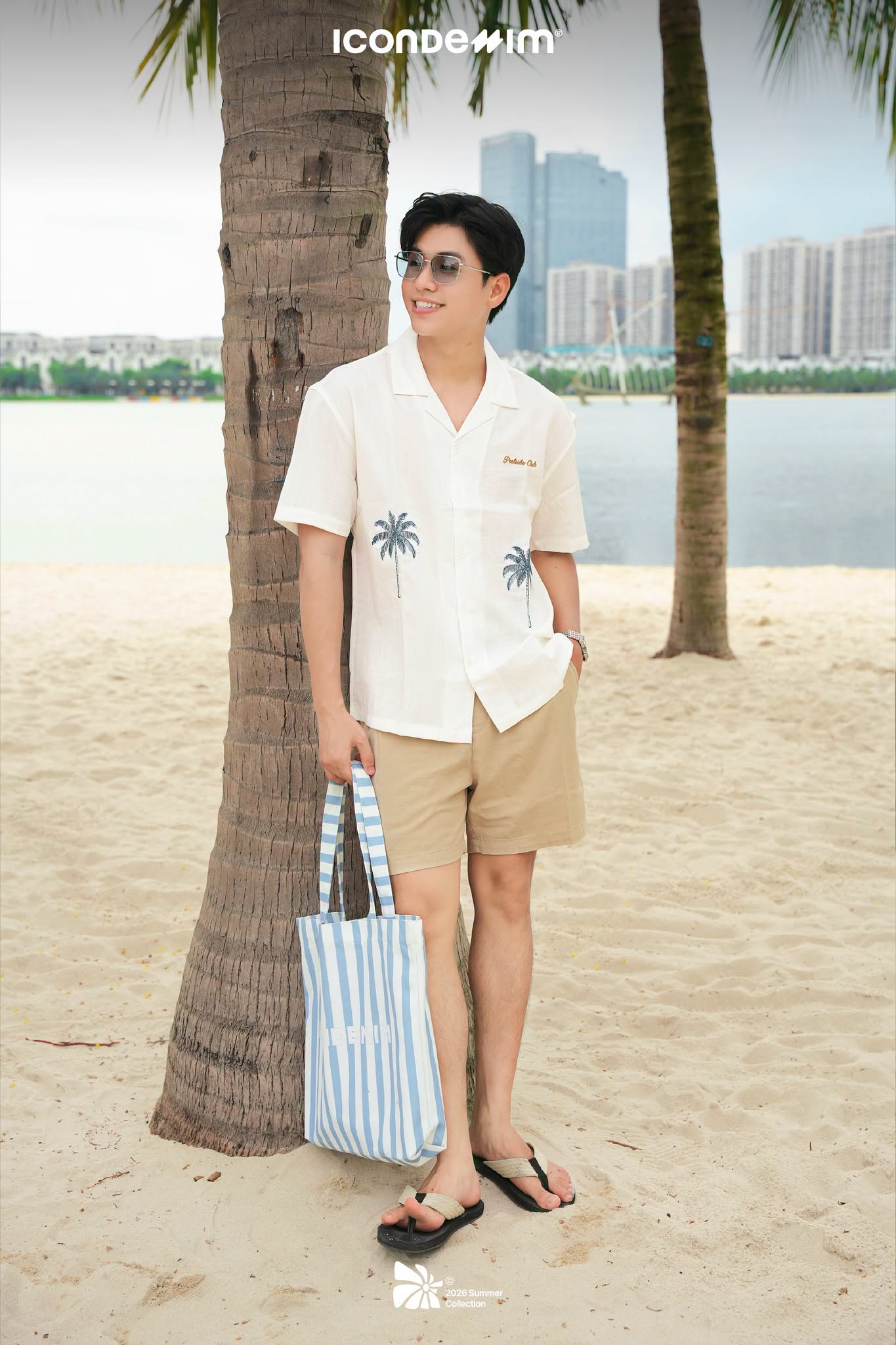 [🆕🇻🇳] ICON DENIM – Tạo ra trải nghiệm thoải mái kết hợp với tính thời trang từ Casual wear, Office wear đến Denim wear cho mọi nam giới  👕 Top1Fashion 👗   [ 𝗣𝗢𝗢𝗟𝗦𝗶𝗗𝗘 𝗖𝗟𝗨𝗕 | SS26++ ]
Chất liệu linen khiến cho mùa hè thêm nhẹ, tạo nên những khoảnh khắc thật relaxed với Cuban Shirt Littoral trong BST Hè 2026