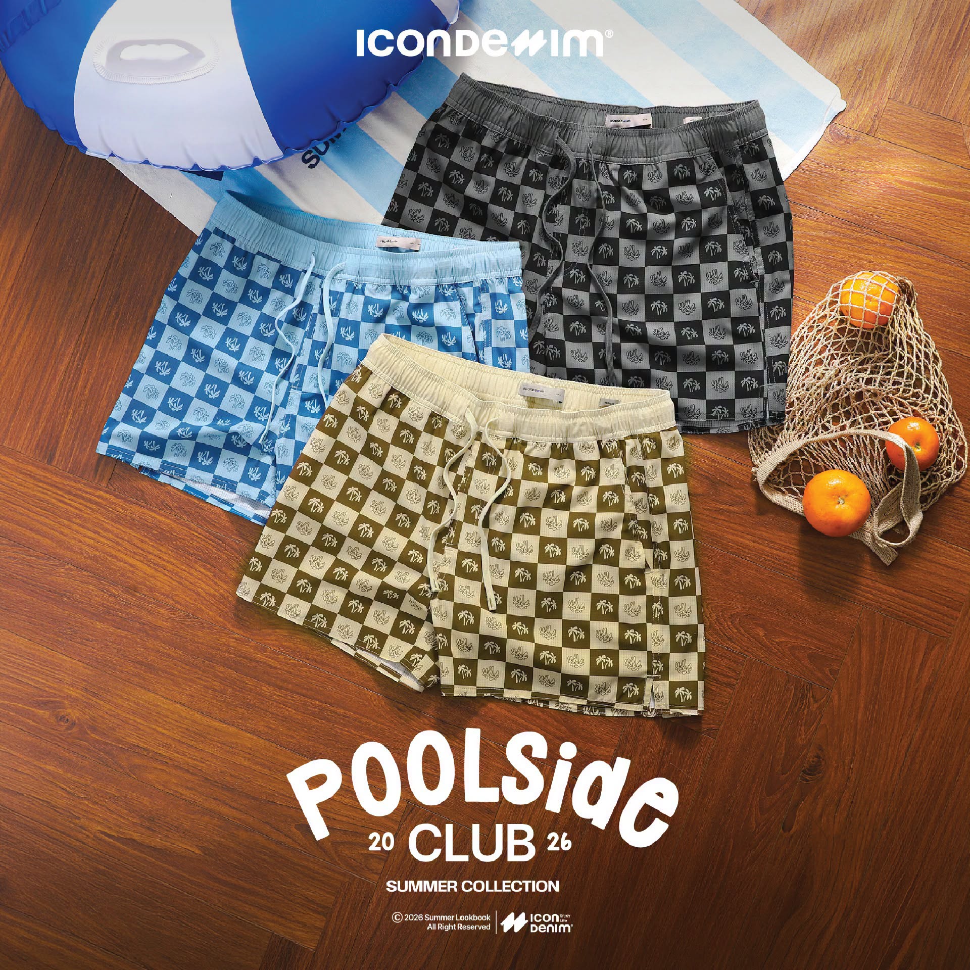 [🆕🇻🇳] ICON DENIM – Tạo ra trải nghiệm thoải mái kết hợp với tính thời trang từ Casual wear, Office wear đến Denim wear cho mọi nam giới  👕 Top1Fashion 👗   [ 𝗣𝗢𝗢𝗟𝗦𝗶𝗗𝗘 𝗖𝗟𝗨𝗕 | SS26++ ]
TROPICAL MONO SHORTS

Một chiếc quần short mang tinh thần tropical rõ nét: nhẹ, thoải mái và phù hợp cho những ngày hè năng động
