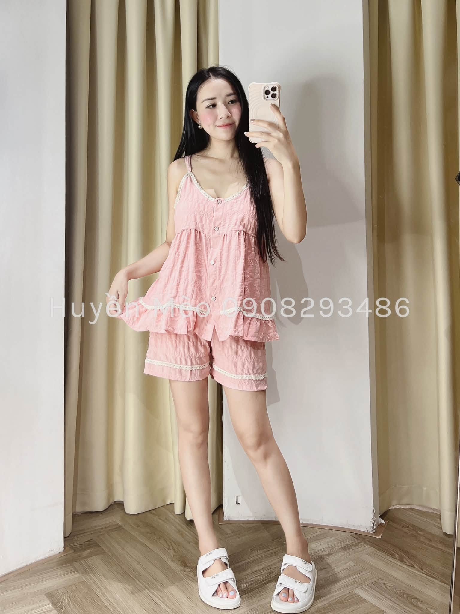 [🆕🇻🇳] TỔNG KHO ĐẸP SHOP 👕 Top1Fashion 👗  Bộ ngủ màu xinh có đệm ngực mỏng (tháo đc) 
Màu xinh lắm ạ #600k chất mềm nhẹ tôn da ạ