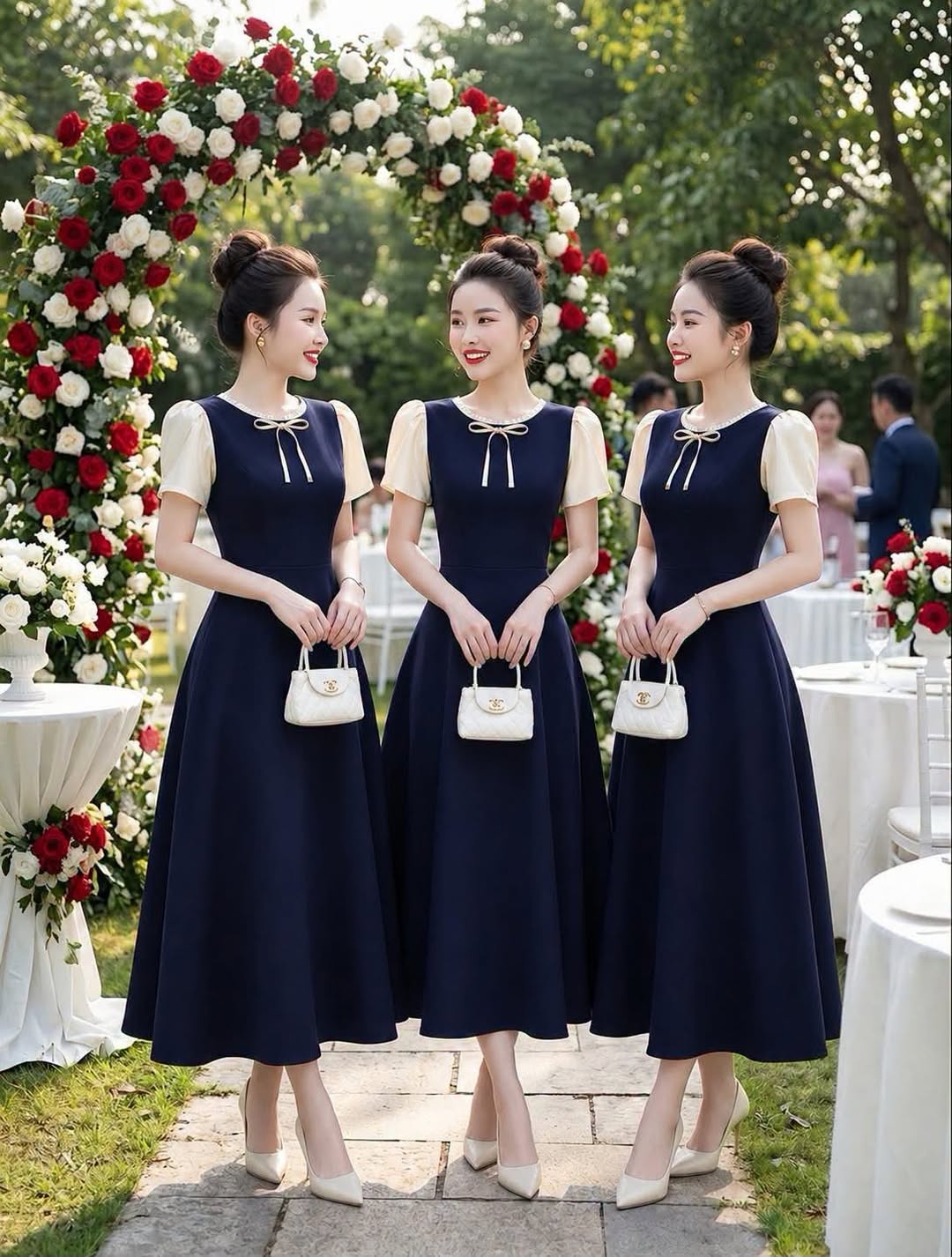[🆕🇻🇳] Nguyễn Liên Chuyên Đầm Công Sở – Quần Áo Mua Lẻ Rẻ Bằng giá Bán Buôn  👕 Top1Fashion 👗   Đầm chất trượt hàn hai lơpe mẫu này trẻ lắm luôn ak  chât xịn hai lơpe giáng dài