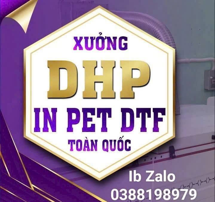 [🆕🇻🇳] Top1Vietnam ♥️️  XƯỞNG IN PET NHẬN ĐƠN MỖI NGÀY 
 In PET sắc nét – ép đẹp – lên màu cực cháy
 In logo thương hiệu
 Hình áo thời trang
 Hình theo yêu cầu
 Nhận in lẻ & số l